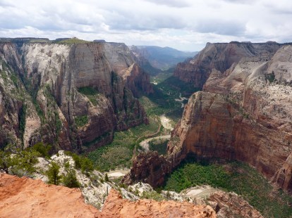 The view from Observation Point, Zion National Park